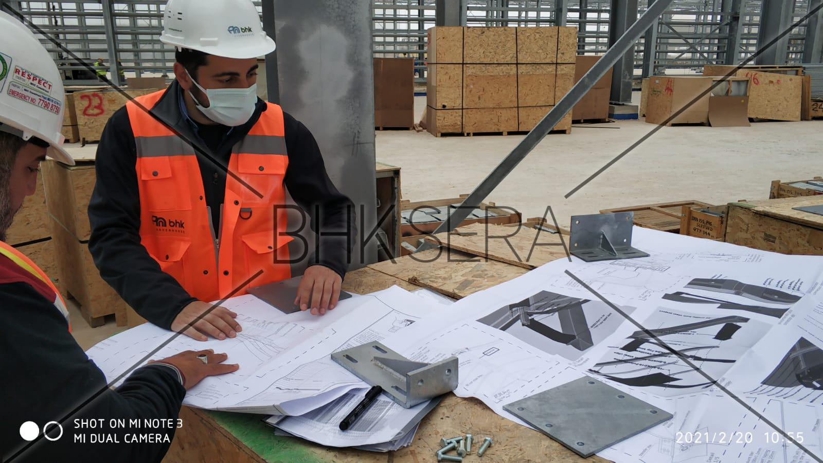 Modern Greenhouse Installation Project in Qatar BHK Greenhouse